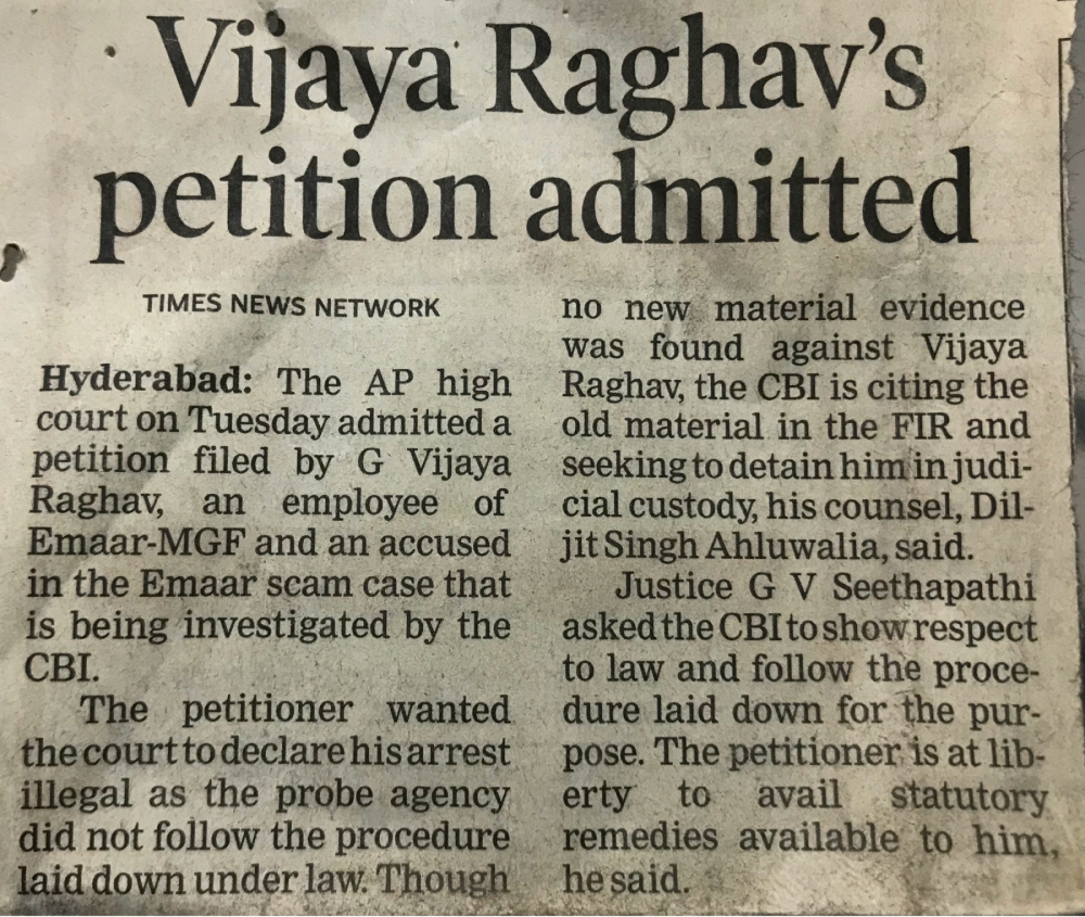 CBI court reserves orders on NBW against Shravan Gupta